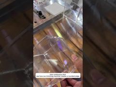 この機械はどのようにして完璧なアクリルのラウンドエッジを作成するのですか?