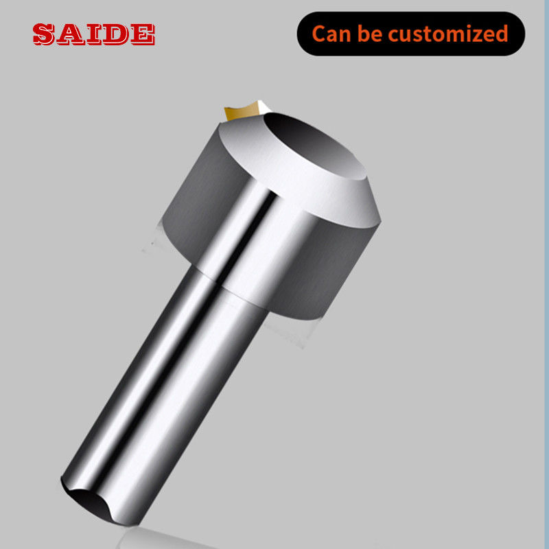 工場供給高品質アクリルトリミング機特殊CNC単結晶ダイヤモンド面取りフライス工具アクリル/PS用