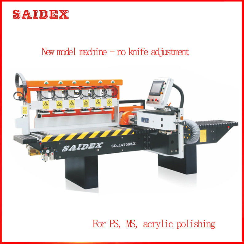 2022年ホットセール SD-1470SZX 自動ダイヤモンド切断および研磨機 Sade アクリル 0-60度面取りエッジ研磨機