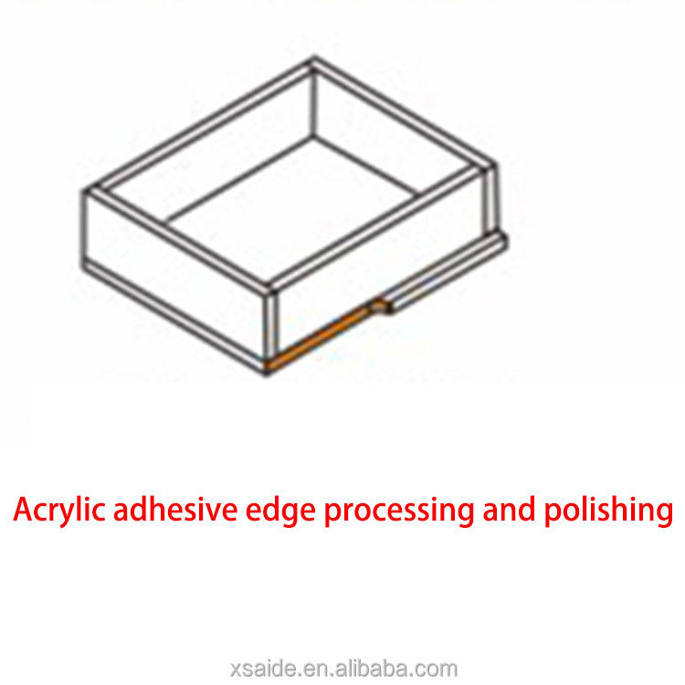 SD-XB1065 アクリルベーリングマシン ハイライト 45-60度 PC PS PP プラスチックシートのためのアクリルチェンファーマシン