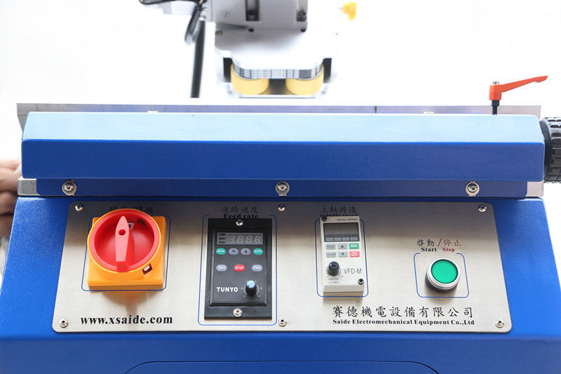 トレンディな落下防止アクリル板スピンドル速度9000Rpm V-45アクリルPMMA面取り機