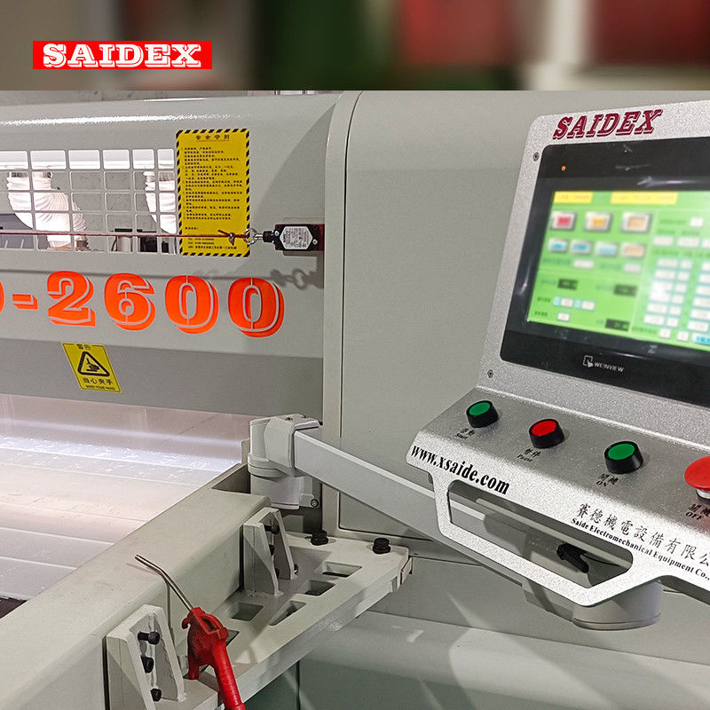 SAIDE 高精度自動アクリル切断用サーマ 2600mm切断長 13KWの電力