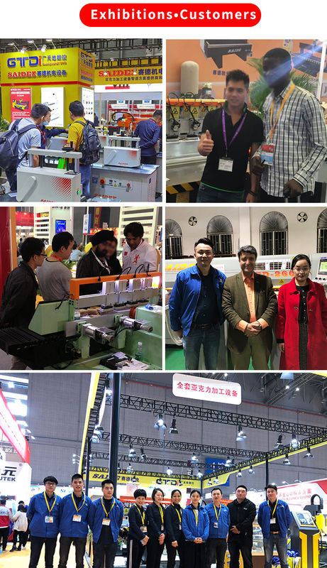 中国 工場 熱売り アクリル磨き機とミト 45度アングルベーブル