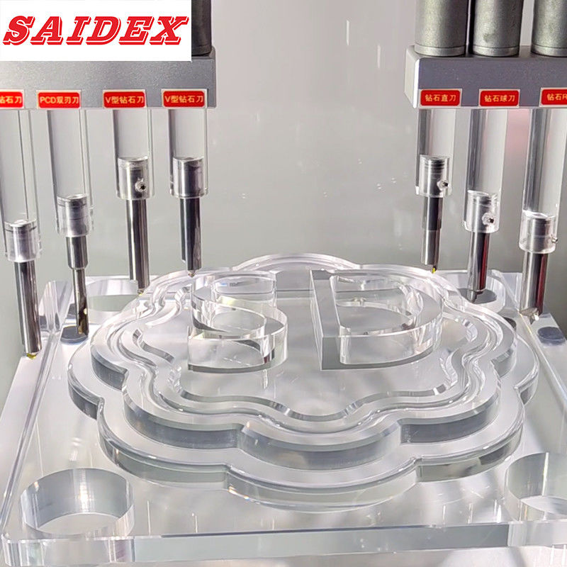 実用的なCNCフライス切削工具 産業用アクリルCNC面取り工具 アクリル高速切削用