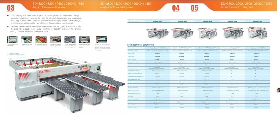 自動プラスチックシート切断機/HDPE、PP、PVC、PVDF、Pph、ナイロン、木材用切断装置/CNCプラスチックシートソー/突合せ溶接