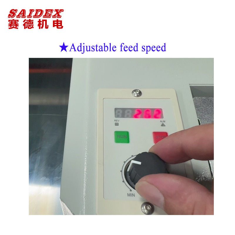 P1080ミニ研磨機は、最大30mmの厚さまで研磨でき、研磨角度は0度から60度まで調整可能です。